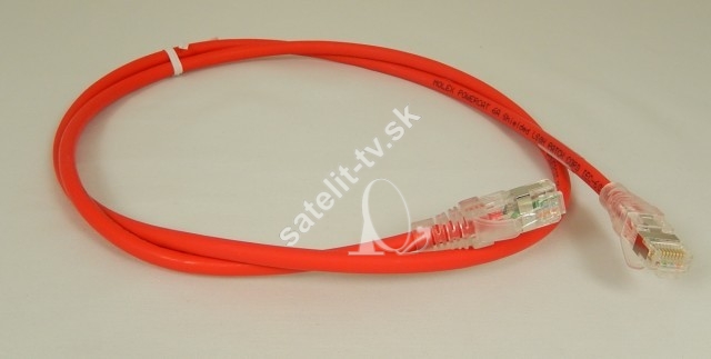 LAN kabel PowerCat 6a  Patch cord 1 m.