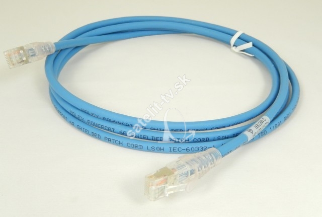 LAN kabel PowerCat 6a Patch cord 2m