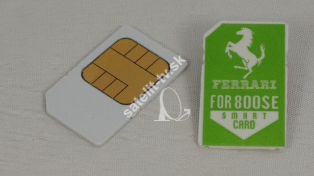 SIM card FERRARI  pre DM800 Se