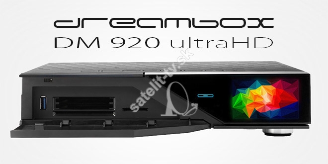 Dreambox DM920 UHD  1xDVB-S2 FBC - 1xDVBC/ T2 Dual tuner