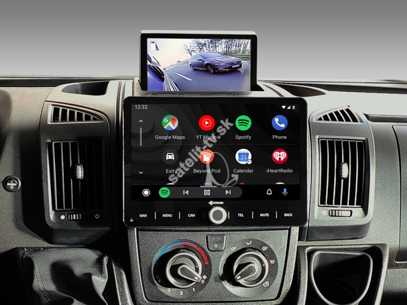 Dynavin D9-DCX Plus Flex – C android radio pre Citroën Jumper II - Peugeot Boxer II - Fiat Ducato - CarPlay