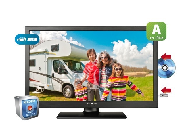 Televízor Hyundai HL 24172 + DVD na 12V - Televízory na 12V a prenosné ...