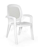 Záhradné stoličky Gamma biela