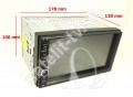2-DIN multimedialne radio s GPS - Android 10 - 4/64 GB