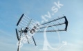 DVB-T2 antena TECATEL BKM Triple LTE