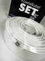 Koaxilny kbel Megasat 120dB SET