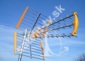 TECATEL MANDARINE  Triple 18dB - vonkajia antena