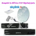 Satelitny komplet na 2 TV-2x HD Box 7110