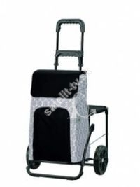 Nákupná taška na kolieskach so sedadlom Komfort Henni