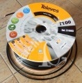 Koaxialny kabel Televes T-100 Cu black PE