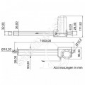 Tiahlovy motor Summit HQ080-24 80cm Hub