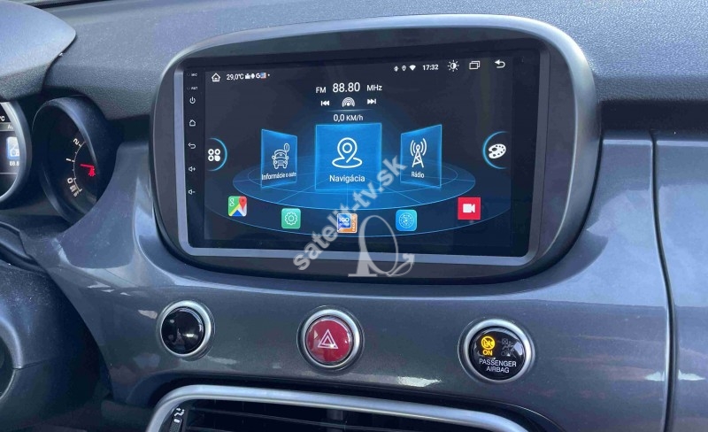 Android radio Fiat 500x  2014 -2019  - CarPlay