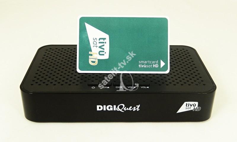 Tivusat BOX Digiquest Q10 PVR Official HD Italian Receiver and Card
