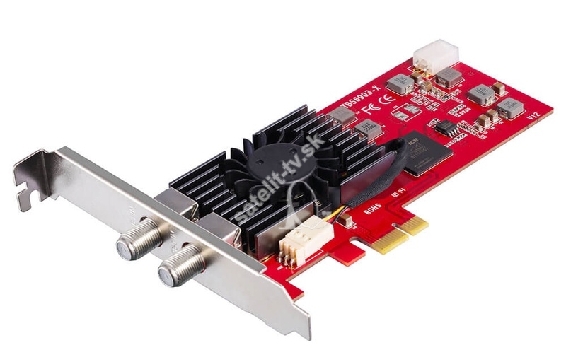 TBS-6903-X - Professional PCIe DVB-S2X -S2 -S Dual-Tuner