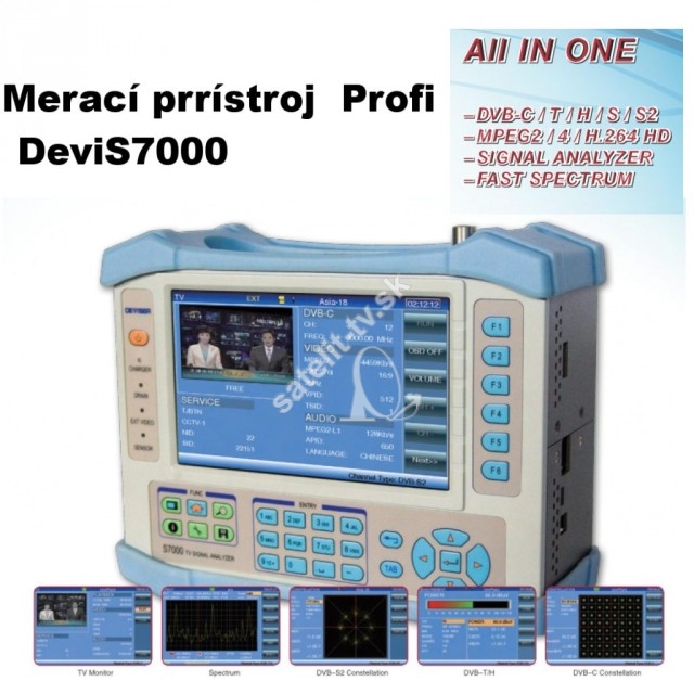 Deviser  S7000 TV analyzer