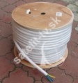 Quad koax kabel - cena za 1 meter 100 metrove balenie